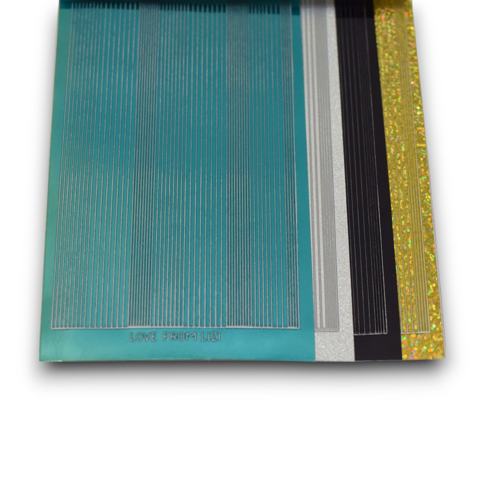 Wonderland - Pin Stripe Peel-Off 4 Pack